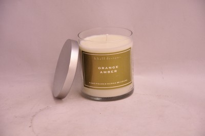  ORANGE AMBER 60 HOUR Candle   