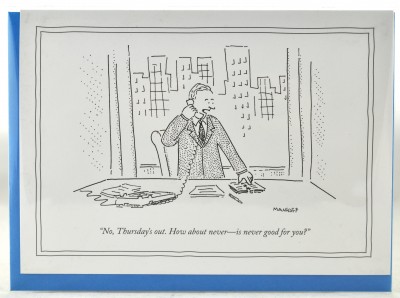 New Yorker Card - How about Never