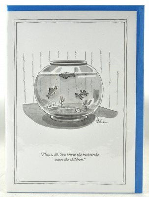 New Yorker Card - Backstroke