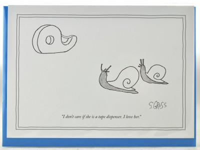 New Yorker Card - Lovely Tape Dispenser
