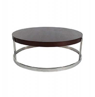 coffee table HK Hong Kong modern sleek wood top stainless steel base Hong Kong Home Essentials