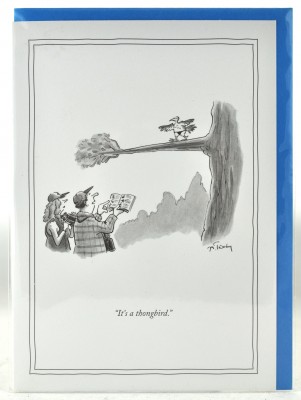 New Yorker Card - Thong Bird