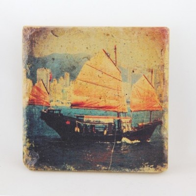 hong kong coasters Home Essentials vintage hong kong hk central Kai Tak Star Ferry old Hong Kong photos decor | great gifts Hong Kong vintage HK Centr