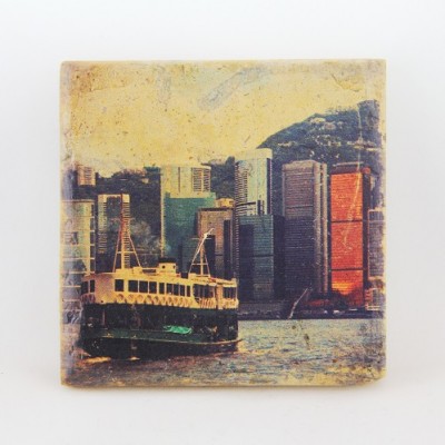 hong kong coasters Home Essentials vintage hong kong hk central Kai Tak Star Ferry old Hong Kong photos decor | great gifts Hong Kong vintage HK Centr
