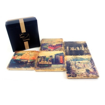 hong kong coasters Home Essentials vintage hong kong hk central Kai Tak Star Ferry old Hong Kong photos decor | great gifts Hong Kong vintage HK Centr