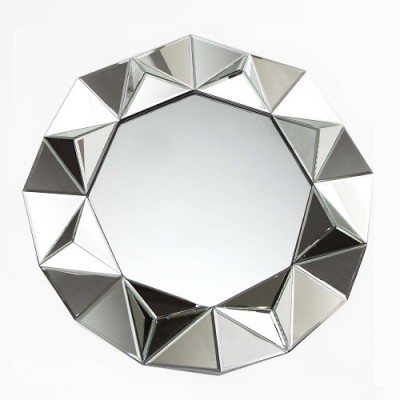 Round Prism mirror, decorative mirrors Hong Kong Home Essentials bedroom mirror living room mirror
