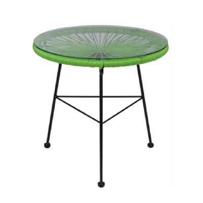 acapulco 45 green table | outdoor furniture patio balcony table in fun colors from Home Essentials Hong Kong HK