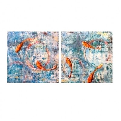 contemporary affordable art Hong Kong Home Essentials paintings oil canvas art reasonable price | colorful paintings affordable canvas oil paint Hong 