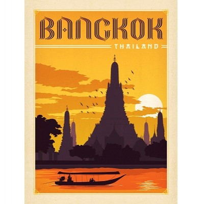 Thailand Travel Posters Chiang Mai, Bangkok, Phuket Home Essentials Hong Kong | Hong Kong Home Essentials vintage travel posters wall art Hong Kong Ce