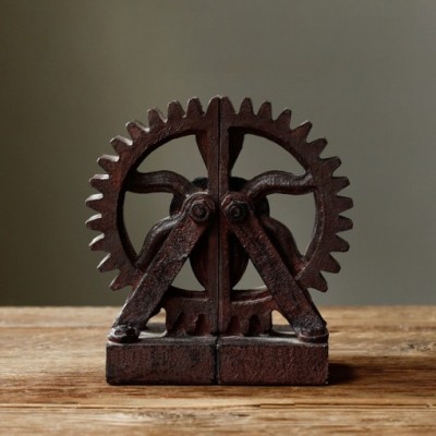 Gear Bookends