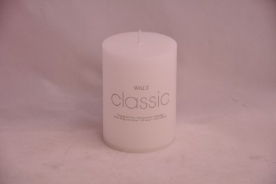 WALT Classic White Candle (7.5 x 10 cm)