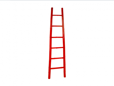 Red Bamboo Ladder | bamboo ladders Hong Kong Home Essentials Central HK | Chinese Bamboo Ladders HK Hong Kong Color Ladders Decor Home Essentials Cent