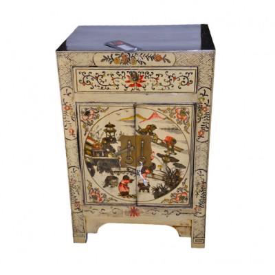 Black Cabinet with Gold Chinese Oriental Design | Chinese Reproduction Furniture Hong Kong Home Essentials | Armoires Wardrobes Hong Kong Home Essenti