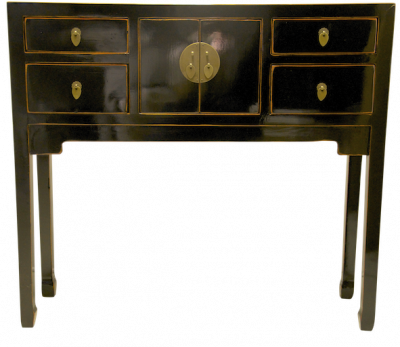 Console Tables Alter Tables Hong Kong Home Essentials | Black Chinese Duke of Chou Table Console | Chinese reproduction furniture Hong Kong Home Essen