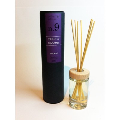 Violet & Caramel Nº9 Room Diffuser 50ml | natural diffuser aroma scents Hong Kong Home Essentials | diffusers HK Hong Kong Home Essentials