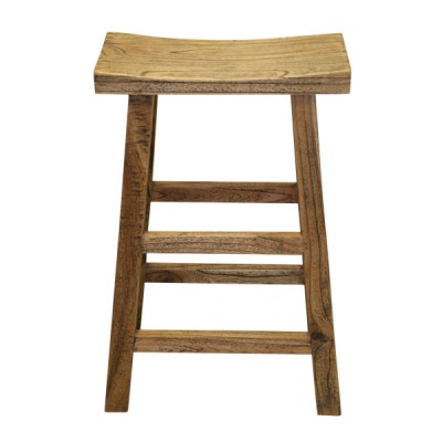 Wooden Bar Stool - Natural | Chinese stool table stool bar stool quality Chinese reproduction furniture Hong Kong Home Essentials HK