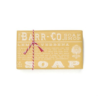 BARR-CO. LEMON VERBENA SOAP | Organic natural soap citrus floral soap Hong Kong Home Essentials | Gift soap with all natural ingredients luxury wash H