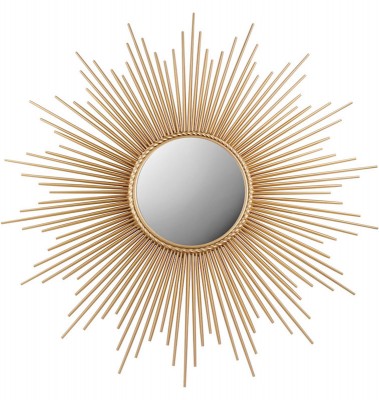 Sunburst Mirror_Gold | mirrors Hong Kong Home Essentials Central HK | wall mirror HK decorative mirror contemporary mirror Hong Kong Home Essentials |