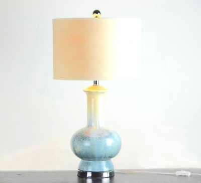 Blue Glazed Ceramic Lamp | lamps lighting table lamps Hong Kong Home Essentials HK | Ceramic colorful lamps Hong Kong Furniture Stores Home Essentials