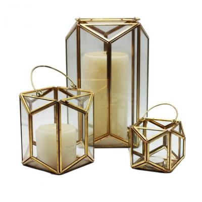 Bronze Prism Lantern
