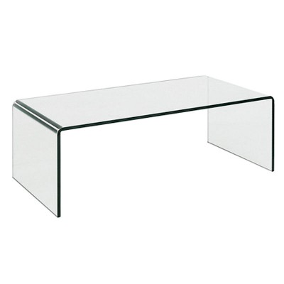 Curvo Tempered Glass Coffee Table | glass coffee table Hong Kong Home Essentials Central HK | coffee tables modern Hong Kong glass