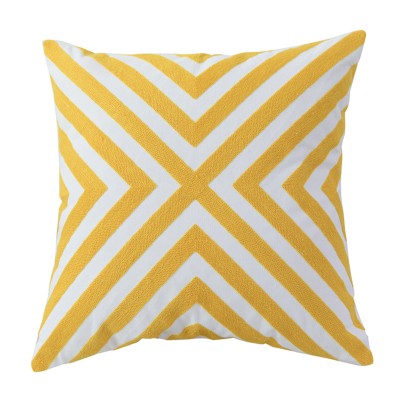 cross Cushion retro geo pattern pillow Hong Kong Embroidery Home essentials 
