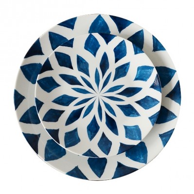 Lotus Ceramic Dining Plate