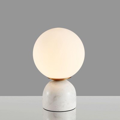 Luni Globe Marble Light | table lamps hong kong Home Essentials Central HK | modern lamps lighting Hong Kong Central HK Home Essentials stylish
