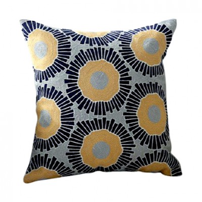 Sun Flower Cushion Cover | cushion covers Hong Kong Home Essentials Central HK | scatter cushions cushion fillers HK Home Essentials | modern cushion 