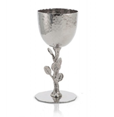 Botanical Leaf Kiddush Cup
