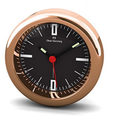 Desire 58MM Chrome and Rose Gold Alloy Alarm H58R45B